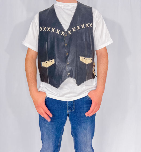 VESTE SANS MANCHES COWBOY – Image 2